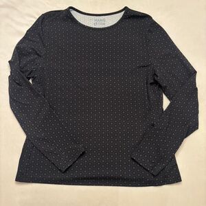 Hang Ten Women’s Black Patterned Top | Casual Surf Style | Size XL